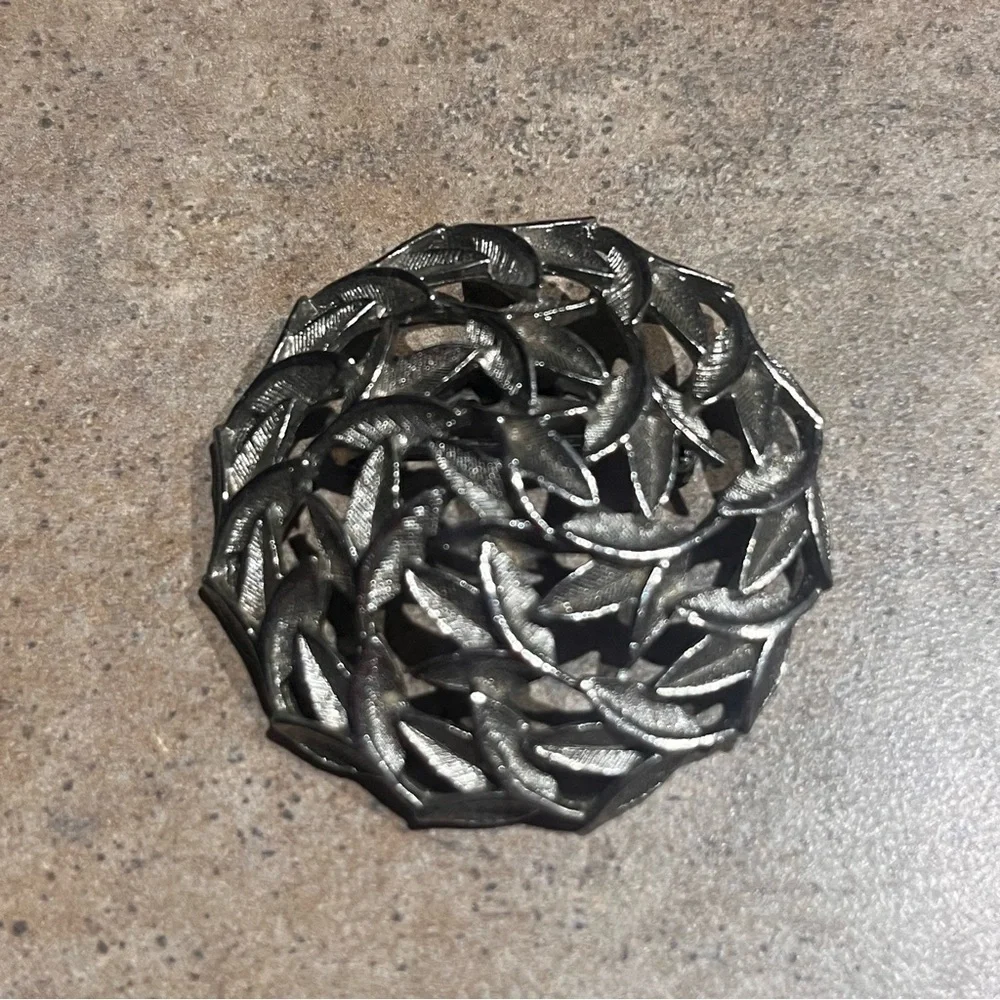 VINTAGE Faux, Costume, Estate, Sliver Brooch